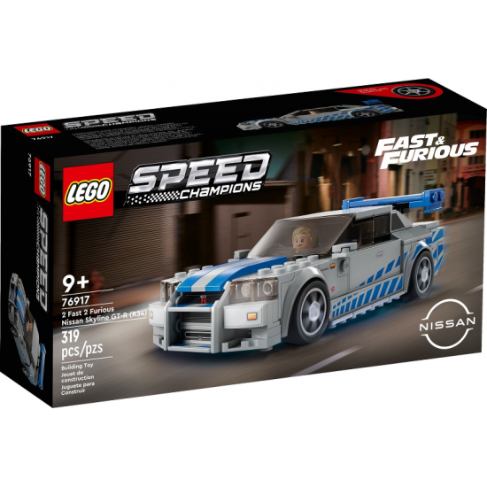 LEGO Speed Nissan Skyline GT-R (R34) 2 Fast 2 Furious 2023